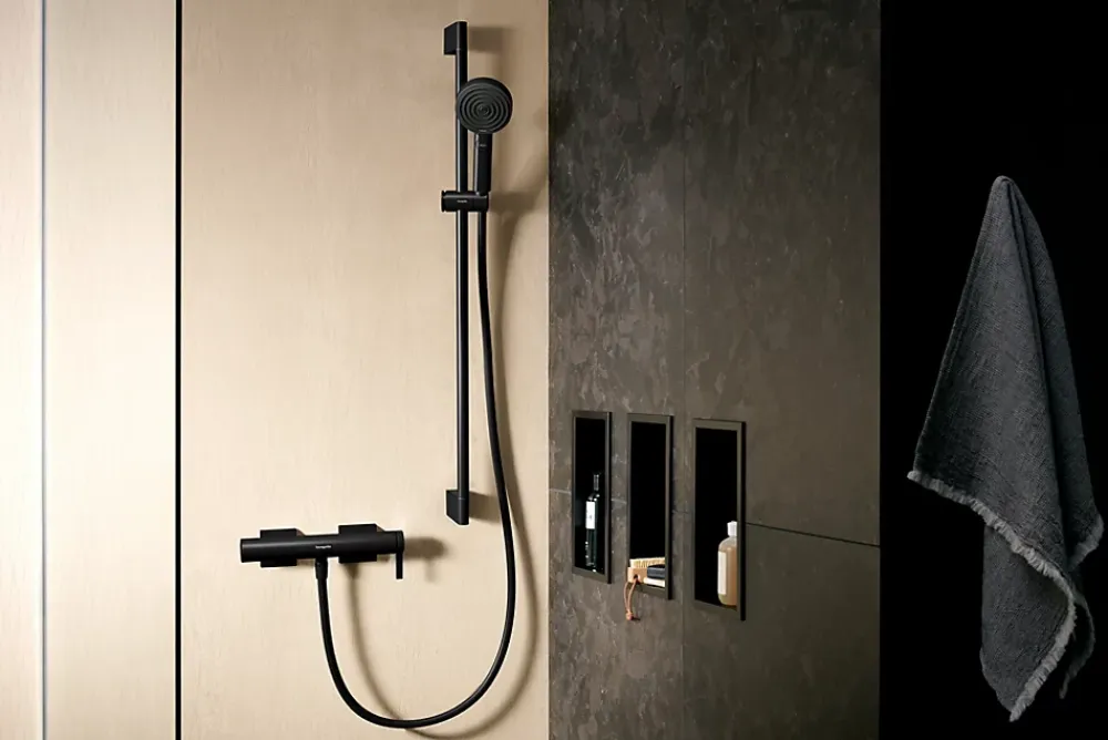 Hansgrohe Flexible de douche Isiflex 1,60 m noir mat