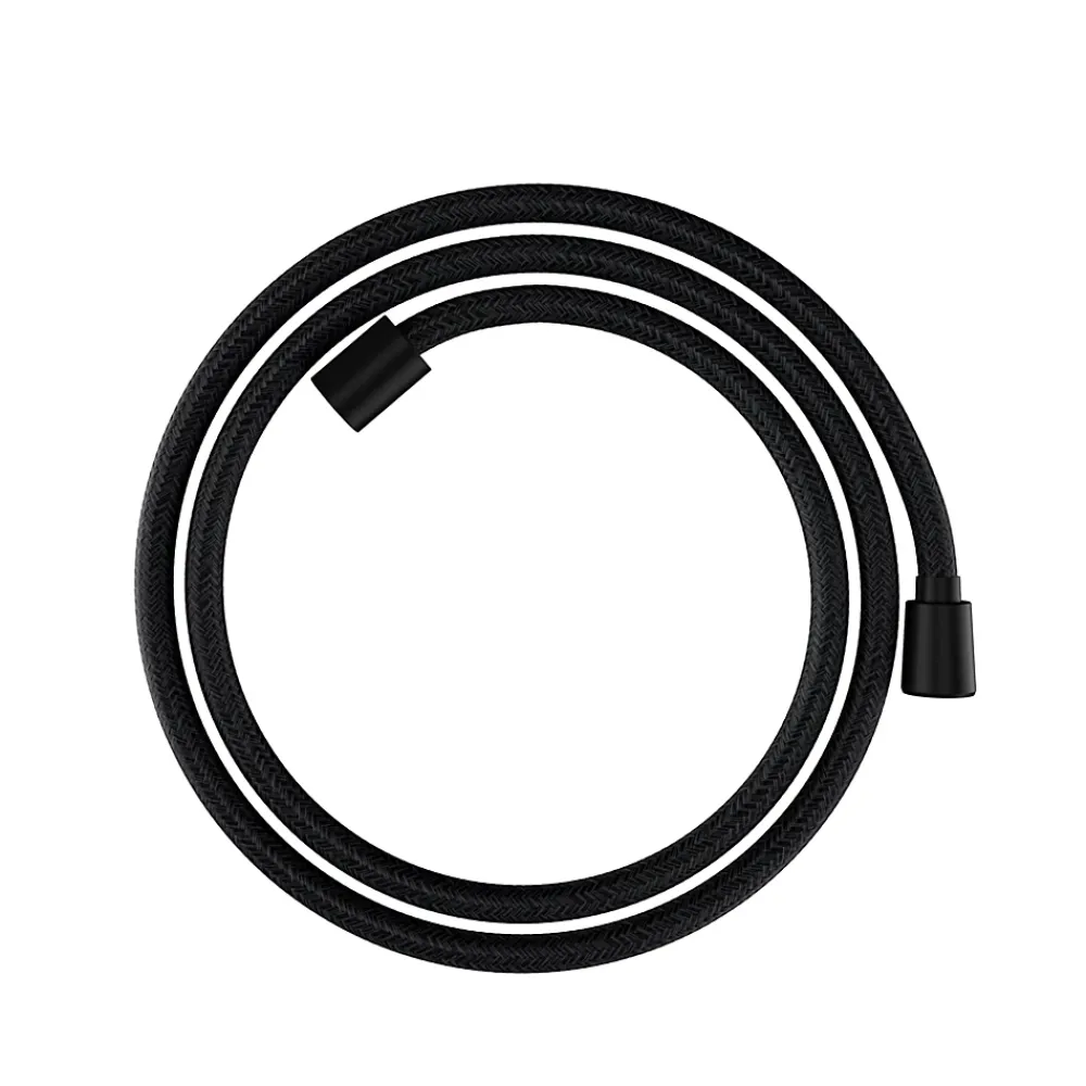 Hansgrohe Flexible de douche 1,6m anti-torsion noir mat DesignFlex
