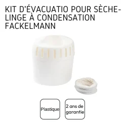 Etendoir À Linge|Fackelmann Gaine d'évacuation extérieure pour sèche-linge à condensation