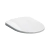Geberit Selnova Abattant de WC avec frein de chute en Duroplast, Blanc (500.335.01.1)