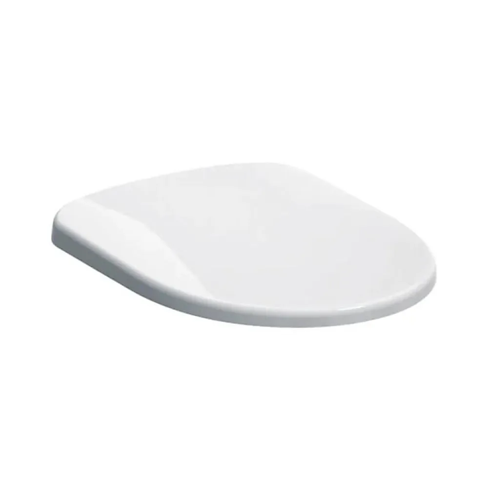 Geberit Selnova Abattant de WC avec frein de chute en Duroplast, Blanc (500.335.01.1)