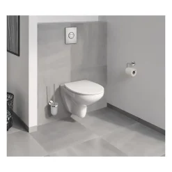Wc Suspendu|Grohe - Cuvette WC suspendue Bau Ceramic - Porcelaine vitrifiée - Rimless - Chasse 3 6 litres