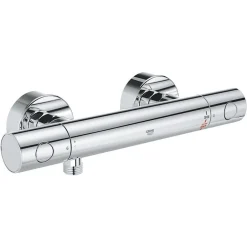 Colonne De Douche Thermostatique|Grohe - Mitigeur thermostatique douche Grohtherm 800 + barre de douche + porte savon + douchette Tempesta