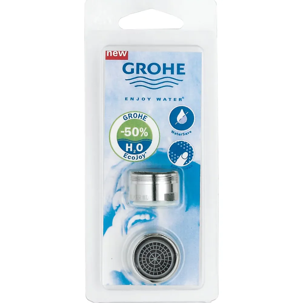 Accessoire De Robinet|Grohe Aérateur/Mousseur Chromé (Lot de 2) 40451000
