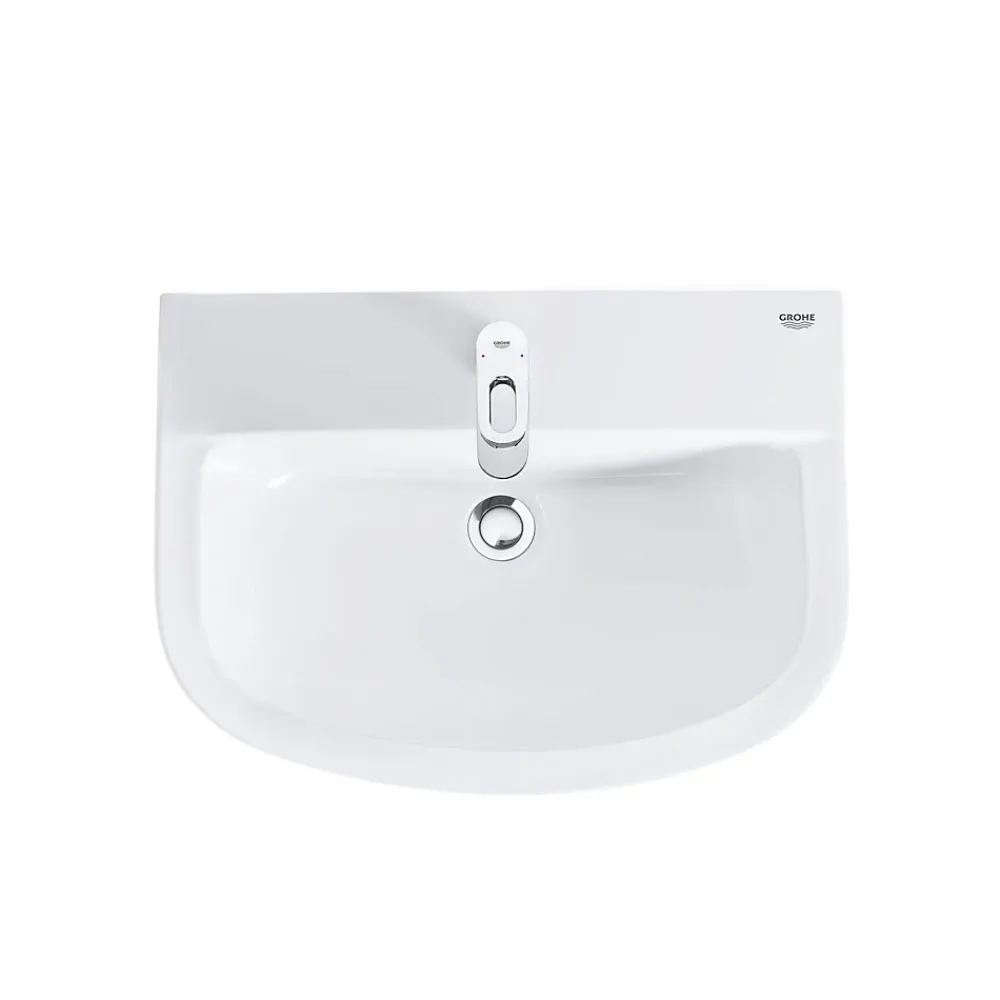Lavabo|Grohe Bau Ceramic Lavabo suspendu 60 cm Blanc alpin 39421000