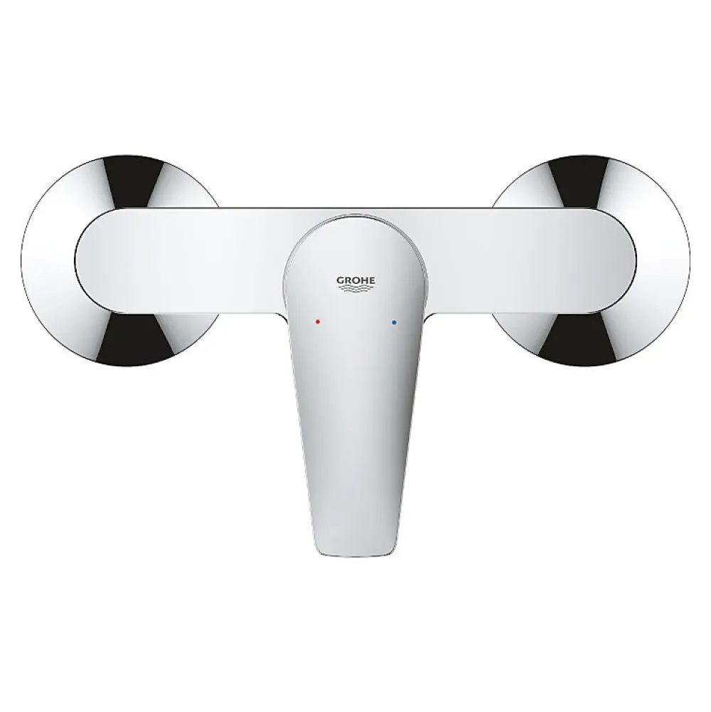 Robinet De Douche|Grohe BauEdge Mitigeur Monocommande Douche, Chrome (23913001)