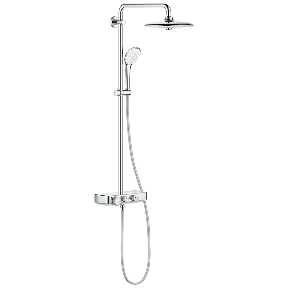 Grohe Colonne de douche avec mitigeur thermostatique Euphoria SmartControl System 260 Mono 26509000