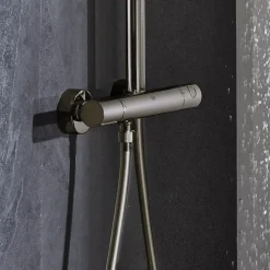 Grohe Colonne de douche thermostatique Euphoria System 310 Hard Graphite brossé 26075AL0