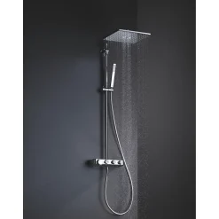 Grohe Colonne de douche XXL thermostatique Euphoria SmartControl System 310 Cube Duo chromé 26508000