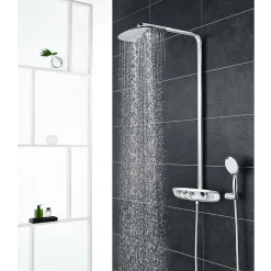 Colonne De Douche Thermostatique|Grohe Colonne douche Thermostatique Rainshower SmartControl 360 26250000
