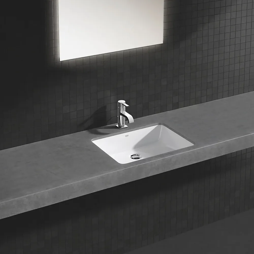 Vasque À Encastrer|Grohe Cube Ceramic vasque à encastrer par dessous 50 cm, blanc (G3948000H)