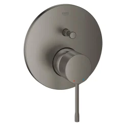 Grohe Essence mitigeur mécanique 2 sorties avec inverseur, finition Hard Graphite Brossé (24058AL1)