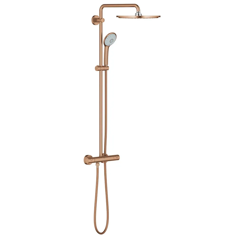 Colonne De Douche Hydromassante|Grohe Euphoria System 310 Système de douche thermostatique pour montage mural (26075DL0)