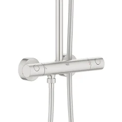 Grohe EUPHORIA SYSTEM XXL 310 - Système de douche thermostatique pour montage mural, SuperSteel (26075DC0)