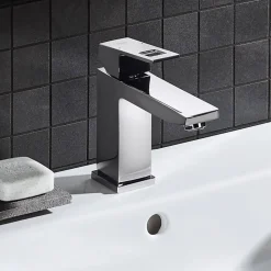 Robinet Lavabo Et Vasque|Grohe Eurocube - Lot de 2 mitigeurs monocommande 1/2