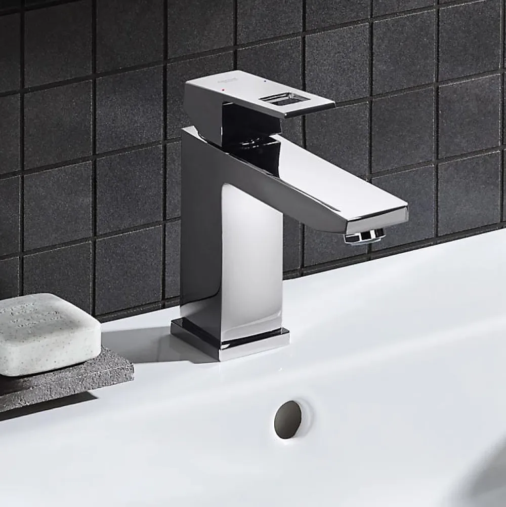Robinet Lavabo Et Vasque|Grohe Eurocube - Lot de 2 mitigeurs monocommande 1/2" LavaboTaille M (23445000-DUO)