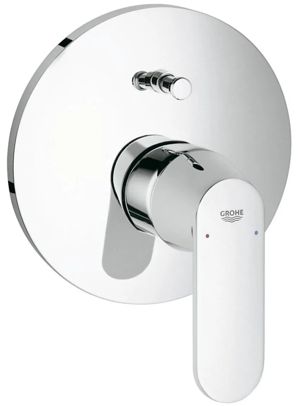 Colonne De Douche Sans Robinetterie|Grohe Eurosmart Cosmopolitan - Set de finition pour mitigeur monocommande, 2 sorties (19382000)