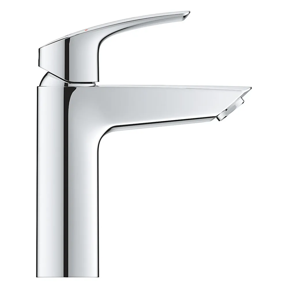 Robinet Lavabo Et Vasque|Grohe EUROSMART Mitigeur monocommande de lavabo Taille M, Chrome (23324003)