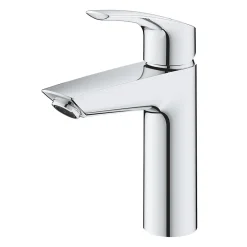 Robinet Lavabo Et Vasque|Grohe EUROSMART Mitigeur monocommande de lavabo Taille M, Chrome (23324003)