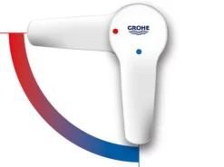 Robinet Lavabo Et Vasque|Grohe Eurostyle Mitigeur Monocommande Lavabo Taille S, Blanc/chromé (23374LS3)