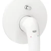 Colonne De Douche Sans Robinetterie|Grohe Eurostyle Set de finition pour mitigeur monocommande, 2 sorties, Blanc/ Chrome (29099LS3)