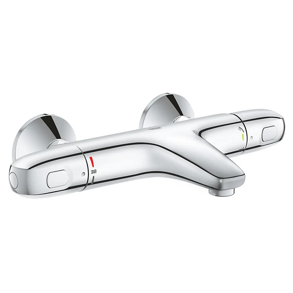 Grohe GROHTHETM 1000 Mitigeur Thermostatique Bain/Douche, Chrome (34816003)