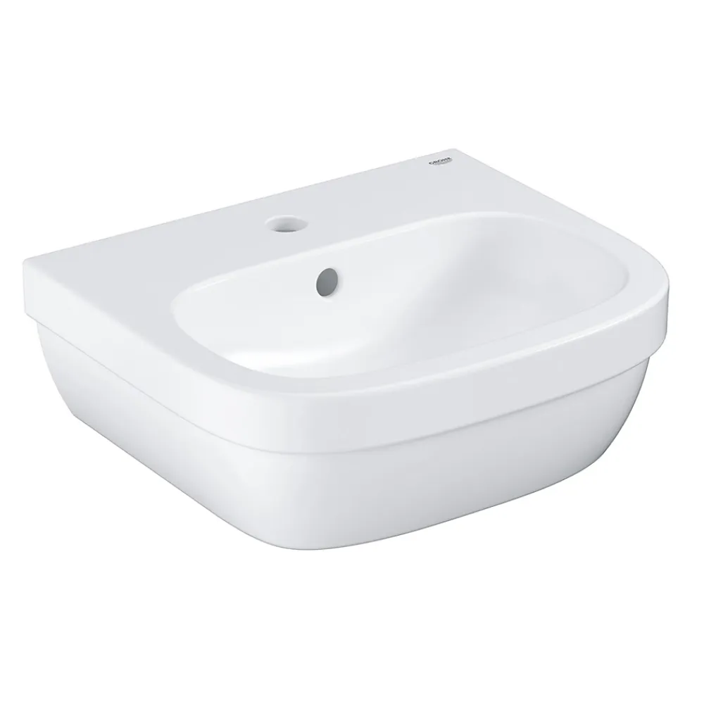 Grohe Lave-mains Euro Ceramic 45 cm technologie PureGuard blanc alpin