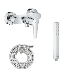 Colonne De Douche Mécanique|Grohe Mitigeur de douche Start 2021 monocommande avec douchette 1jet Vitalio Joy Cube et flexible 200cm