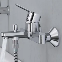 Robinet De Baignoire|Grohe Mitigeur monocommande 1/2'' bain/douche, Chrome (MitigeurBD1)