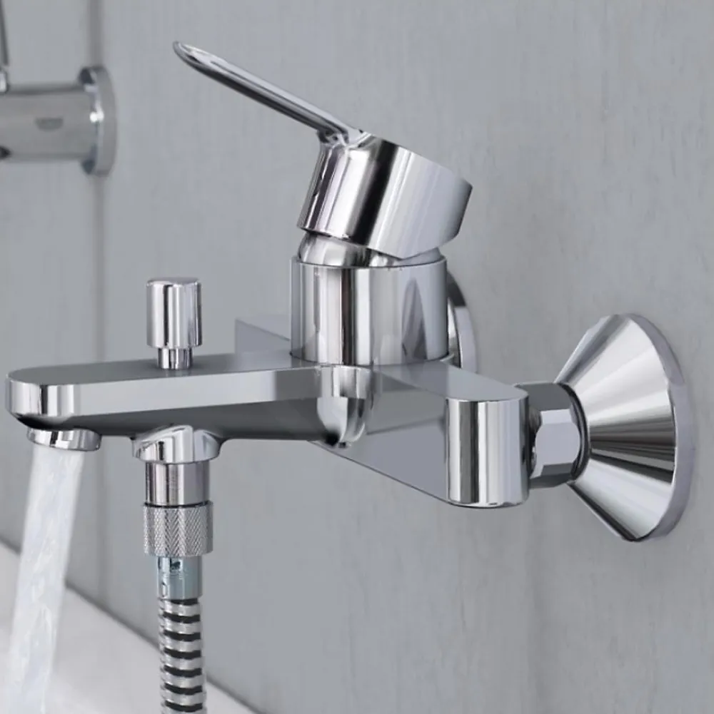 Robinet De Baignoire|Grohe Mitigeur monocommande 1/2'' bain/douche, Chrome (MitigeurBD1)