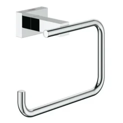 Grohe Pack WC à poser Bau Ceramic quickfix + Accessoires salle de bain Essentials Cube