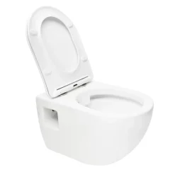 Grohe Pack WC Bâti-support Rapid SL + WC sans bride SAT + Abattant SoftClose + Plaque Noir mat (RapidSL-Project-KF0)
