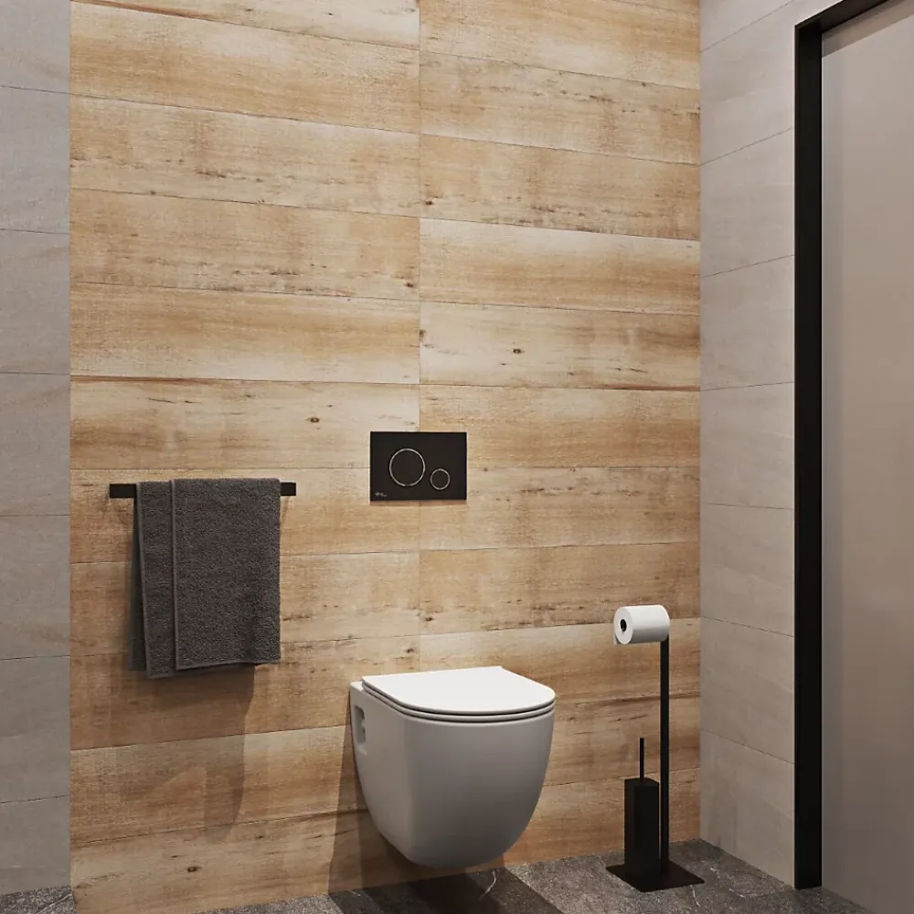 Grohe Pack WC Bâti-support Rapid SL + WC sans bride SAT + Abattant SoftClose + Plaque Chrome (RapidSL-Project-1)