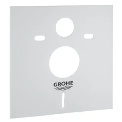Wc Suspendu|Grohe Pack WC suspendu sans bride Essence + abattant + plaque chromée + bâti