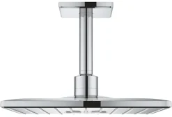 Colonne De Douche Sans Robinetterie|Grohe Rainshower 310 SmartActive Cube Set douche de tête bras 142 mm, 2 jets (26481000)