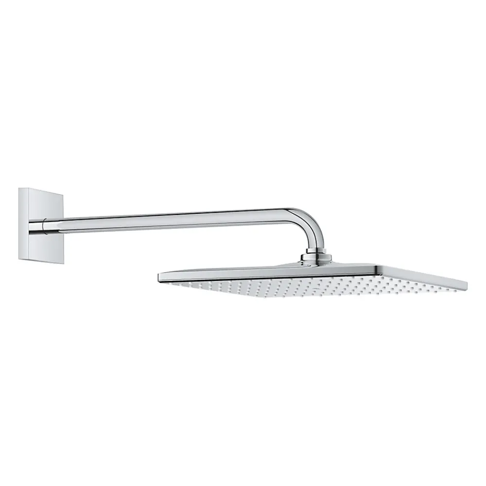 Grohe Rainshower Mono 310 Cube, Ensemble douche de tête et bras 422mm, 1 jet (26564000)