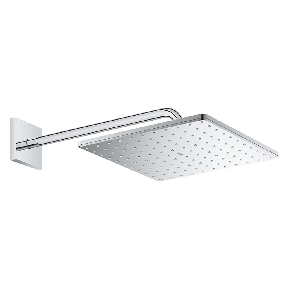 Grohe Rainshower Mono 310 Cube, Ensemble douche de tête et bras 422mm, 1 jet (26564000)