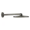 Grohe Rainshower Smartactive 310 Set douche de tête 2 jets et bras 430mm, Hard Graphite brossé (26475AL0)