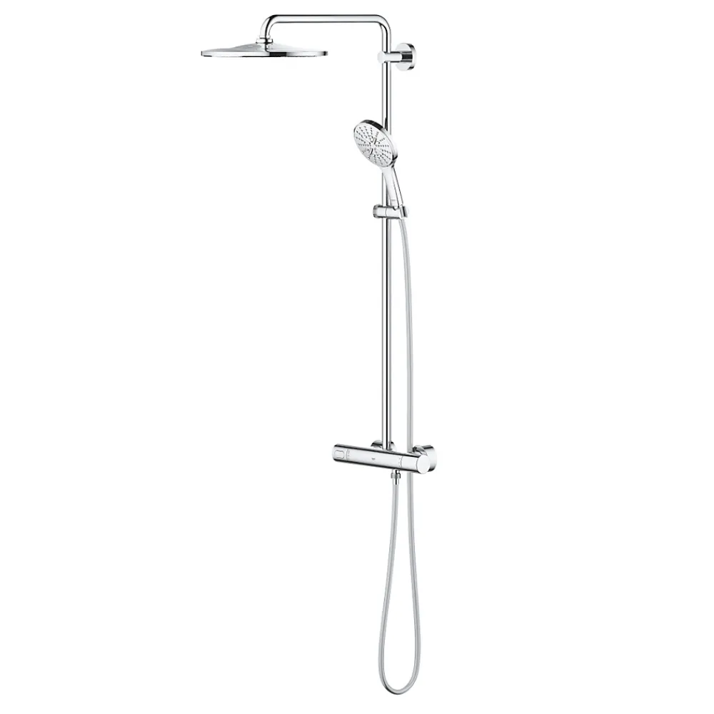 Grohe Rainshower SmartActive 310 colonne de douche avec mitigeur thermostatique, chrome (G26647000)