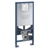 Wc À Poser|Grohe Rapid SLX Bâti support WC, 1,13M, avec prise et raccordement pour WC lavant (39596000)