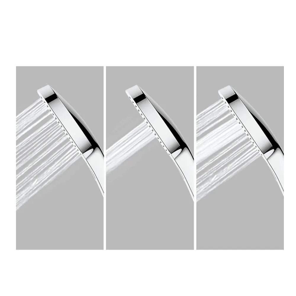 Colonne De Douche Sans Robinetterie|Swiss Aqua Technologies /Grohe Set de douche avec mitigeur + Douchette 3 jets barre avec curseur + Douche de tête XXL 254 mm Chrome
