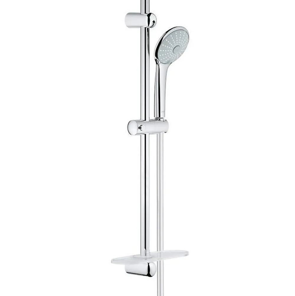 Colonne De Douche Thermostatique|Grohe Set Mitigeur Thermostatique de Douche + Ensemble de douche complet 3 jets EUPHORIA 110 (34840000-EUPHORIA3)