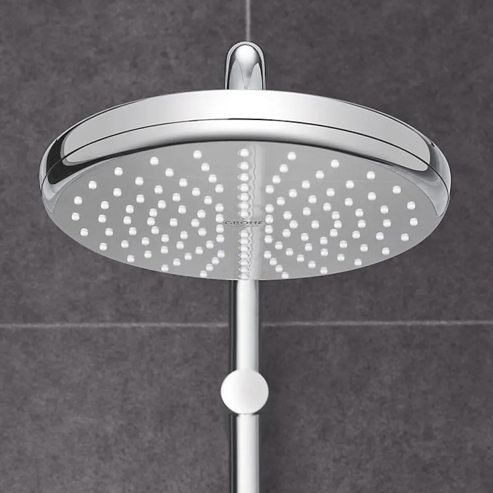 Pommeau De Douche, Flexible Et Barre De Douche|Grohe Tempesta 210 Douche de tête 1 jet (26410000)