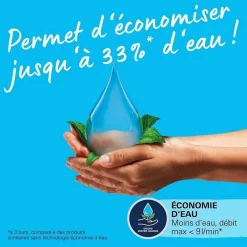 Pommeau De Douche, Flexible Et Barre De Douche|Grohe Vitalio Comfort 110 Set de douche avec support mural + Douchette 2 jets, chrome (G26399001)