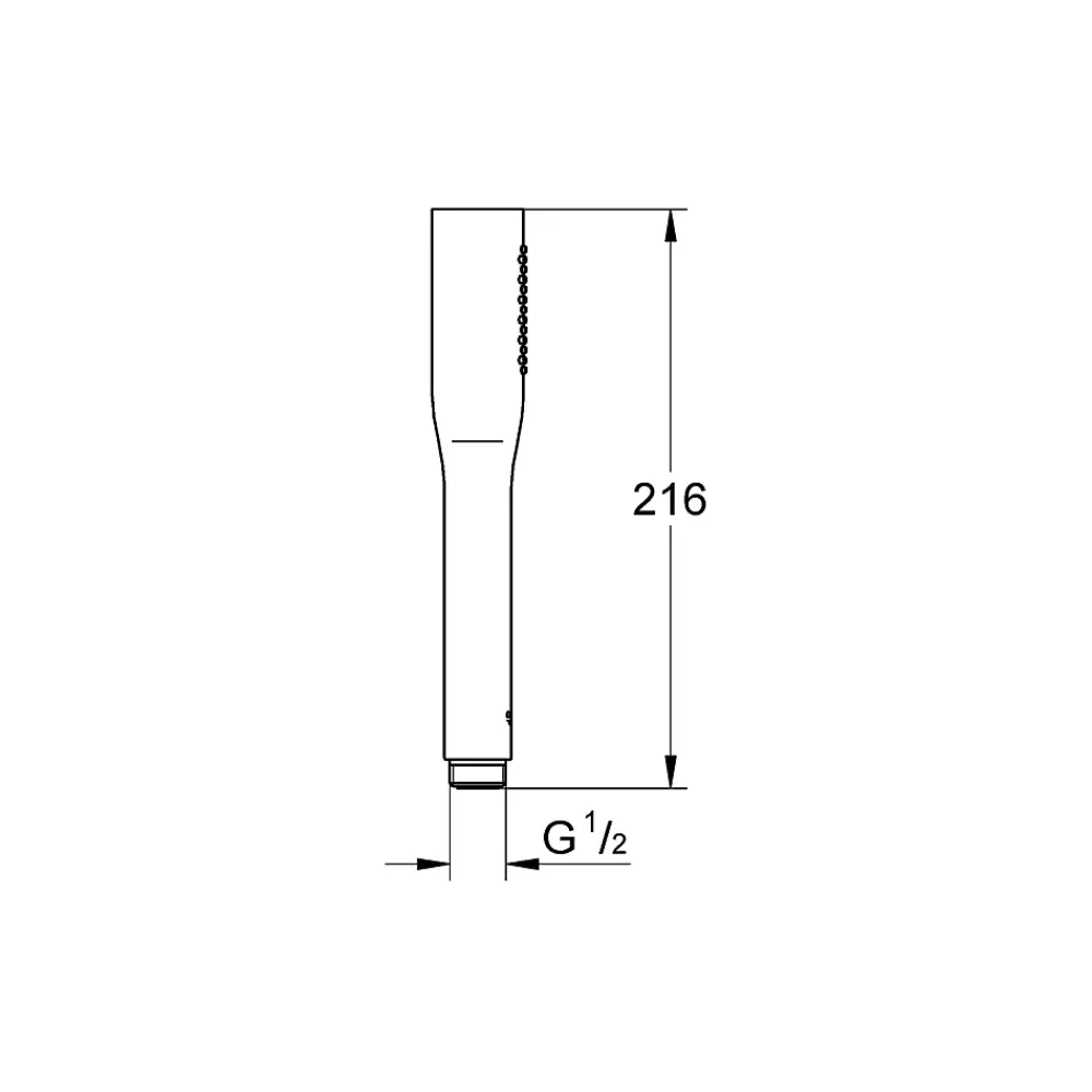 Grohe Vitalio Get Stick Douchette 1 jet Chromé 27458000