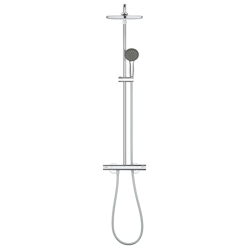 Colonne De Douche Thermostatique|Grohe Vitalio Start System 250 Colonne de douche avec mitigeur thermostatique 26816000