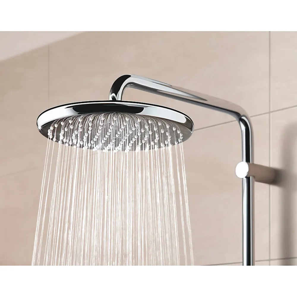 Colonne De Douche Thermostatique|Grohe Vitalio Start System 250 Colonne de douche avec mitigeur thermostatique 26816000
