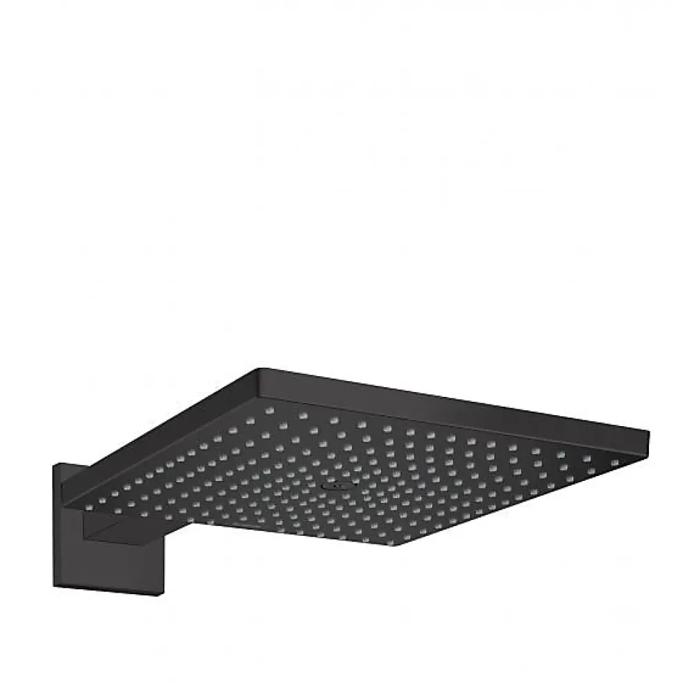 Colonne De Douche Sans Robinetterie|Hansgrohe Douche de tête Raindance E300, 1 jet avec bras de douche, noir mat (26238670)