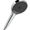 Pommeau De Douche, Flexible Et Barre De Douche|Hansgrohe Douchette à main 130 3 jets chromé Rainfinity 26864000