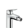Hansgrohe Logis 100 Mitigeur bidet, avec tirette et vidage synthétique, chromé (71200000)